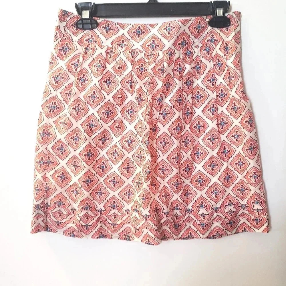 Loft Print Skirt